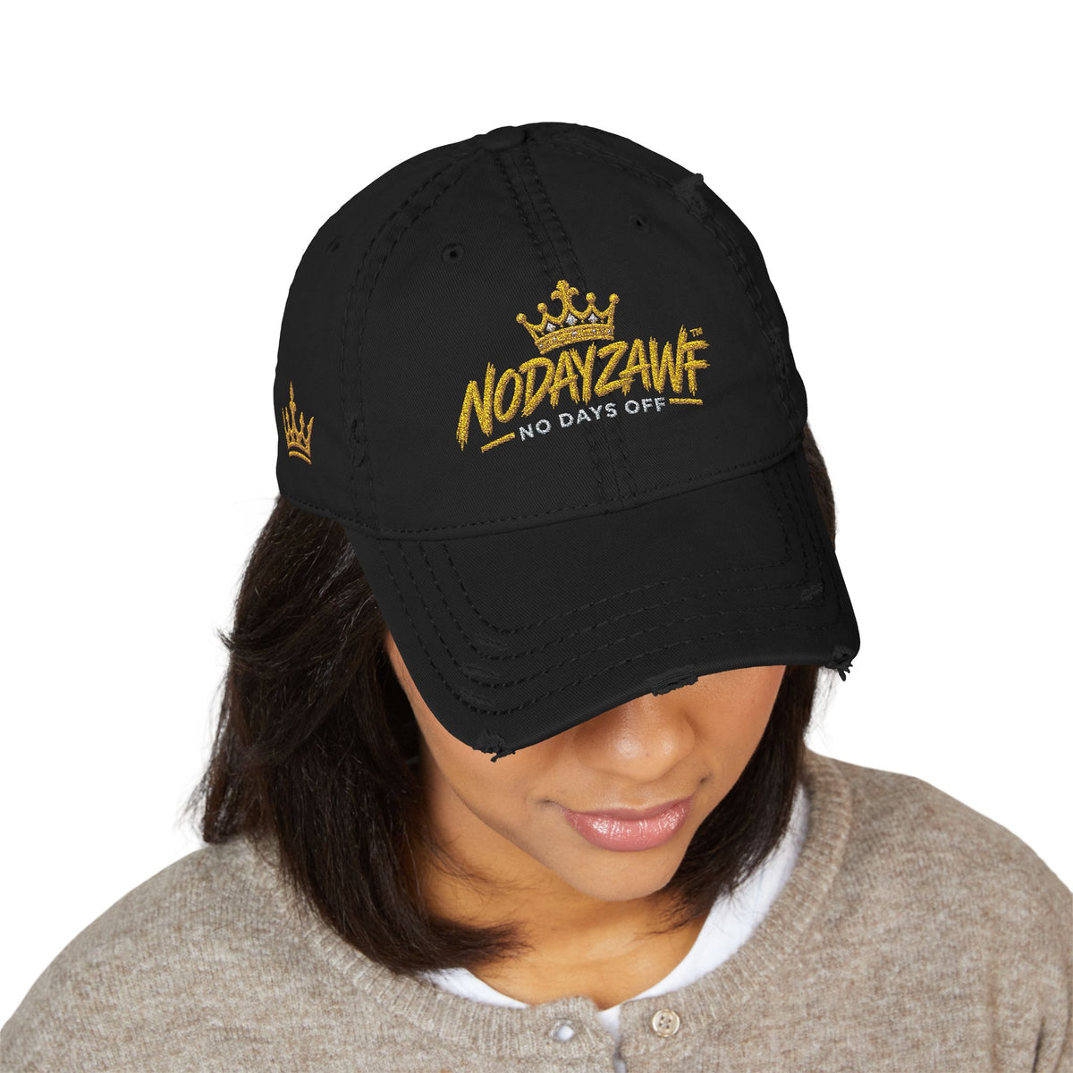 NODYZAWF "NO DAYS OFF" signature Dad hat