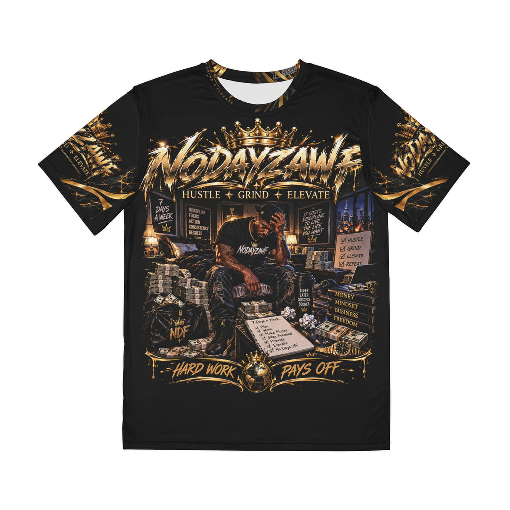 NODAYZAWF royal hustle tee-hard work pays off